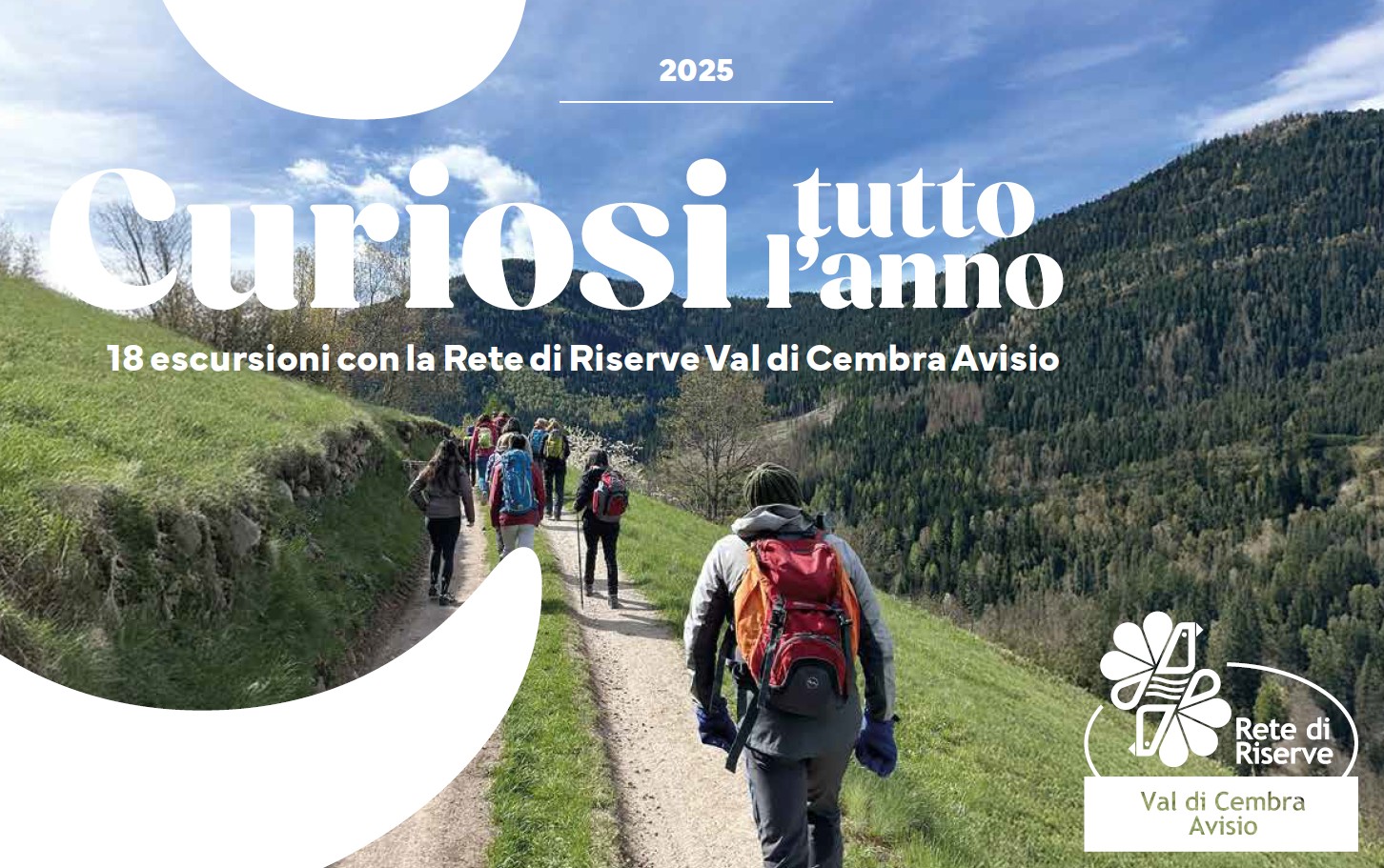 Copertina Calendario Escursioni Rete di Riserve 2025