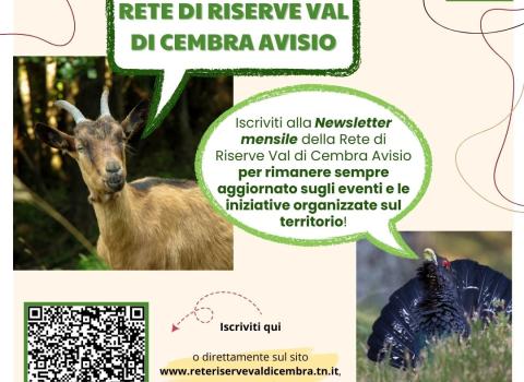 NEWSLETTER Rete di Riserve Val di Cembra Avisio