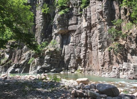 Il Castello di Segonzano e il canyon del Prà