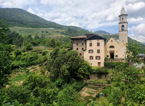 I casali alti di Segonzano