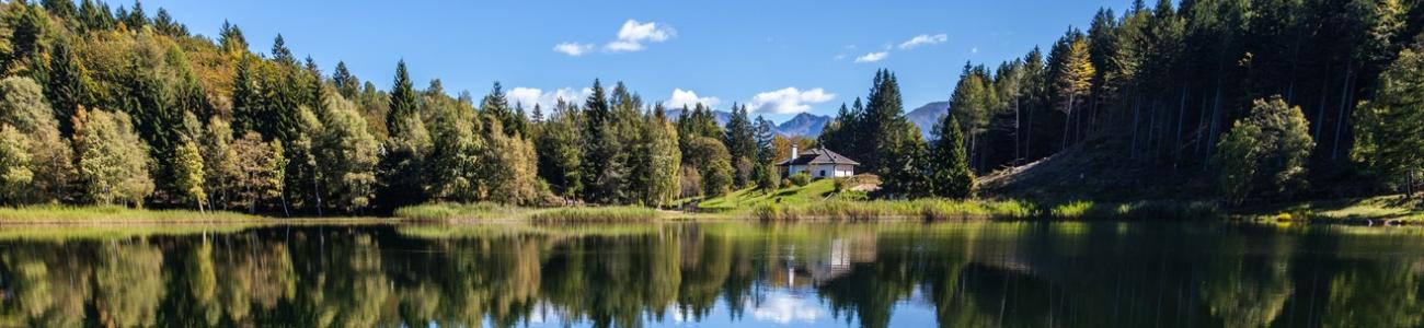 Il Lago Santo e la torbiera del Lagabrun